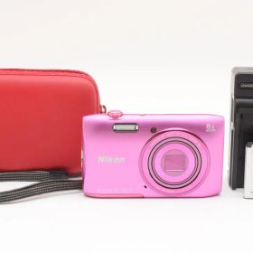 超美品 ニコン COOLPIX S3600 コンパクトデジタルカメラ ピンク