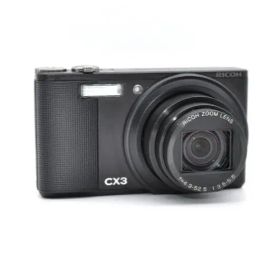 【動作ＯＫ】RICOH CX3 ブラック リコー コンパクト デジタルカメラ