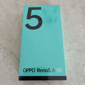 【新品未開封】OPPO Reno5 A 128GB シルバーブラック 本体