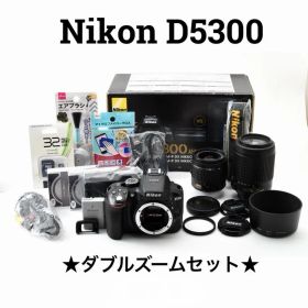 ニコン Nikon D5300 デジタル一眼レフカメラ ダブルズーム
