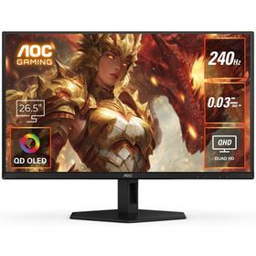 AOC QD-OLEDパネル採用 WQHD対応26.5型ゲーミング有機ELディスプレイ 240Hz Q27G40ZDF/11