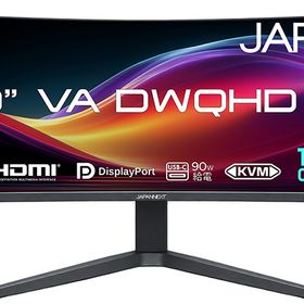 JAPANNEXT｜ジャパンネクスト 液晶ディスプレイ(49型/曲面型/VA/DWQHD 5120×1440/165Hz/1ms/2年保証) JN-49V165DQ-HSC9-L返品種別A