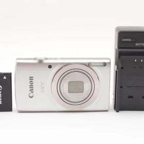 美品 キヤノン IXY180 コンパクトデジタルカメラ シルバー Canon