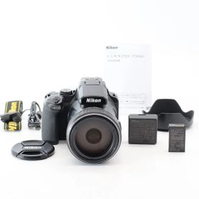 Nikon COOLPIX P1000｜光学125倍ズーム コンパクトデジタルカメラ｜4K動画対応・超望遠3000mm相当 野鳥／月撮影向け ニコン【中古】