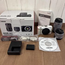 【ジャンク品】Canon EOS M3 ミラーレス一眼 本体 レンズキット