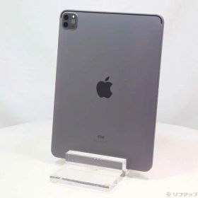 【中古】Apple(アップル) iPad Pro 11インチ 第2世代 256GB スペースグレイ MXDC2J／A Wi-Fi 【295-ud】