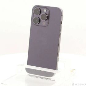 ソフマップ 〔中古品〕 iPhone14 Pro 256GB ディープパープル MQ1E3J／A SIMフリー【276】
