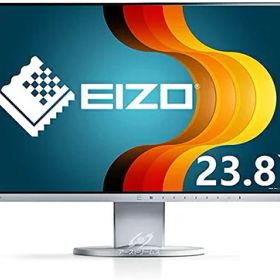 【中古】（新古品） EIZO FlexScan EV2450（白）/フレームレス?IPS/23.8インチ/HDMI対応/1920×1080 /フルHD/USBハブ/16:9/画面回転 高さ調整/PS? Switch対応(整備済み品)