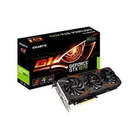 GIGABYTE ビデオカード NVIDIA GeForce GTX 1070搭載 オーバークロック ゲーミングモデル GV-N1070G1