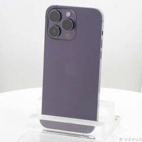 ソフマップ 〔中古品〕 iPhone14 Pro Max 256GB ディープパープル MQ9E3J／A SIMフリー【377】