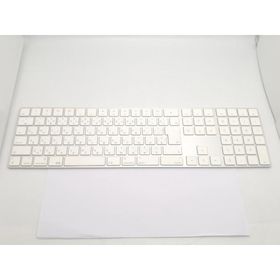 【中古】Apple Magic Keyboard（2017/テンキー付き/A1843） - 日本語（JIS） シルバー MQ052J/A【大須アメ横】保証期間１週間