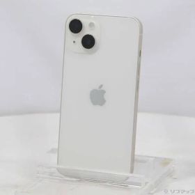 ソフマップ 〔中古品〕 iPhone14 128GB スターライト MPUQ3J／A SIMフリー【295】