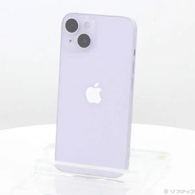 ソフマップ 〔中古品〕 iPhone14 128GB パープル MPUY3J／A SIMフリー【276】