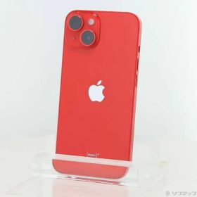 ソフマップ 〔中古品〕 iPhone14 128GB プロダクトレッド MPV93J／A SIMフリー【377】