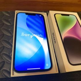 SIMロックフリー Apple iPhone 14 256GBミッドナイト本体