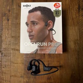 Shokz OpenRun Pro 骨伝導イヤホン 本体 ショックス オープン