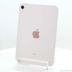 【中古】Apple(アップル) iPad mini 第6世代 64GB ピンク MLWL3J／A Wi-Fi 【344-ud】