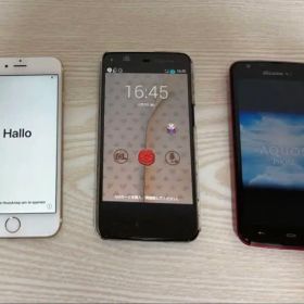 iPhone6s ドラクエSH-01F SH-06E 3台まとめ
