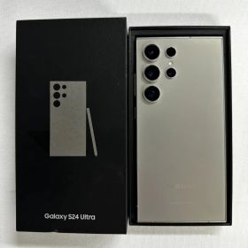 [美品] Samsung Galaxy S24 Ultra グレー 256GB