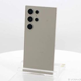 ソフマップ 〔中古品〕 Galaxy S24 Ultra 256GB チタニウムグレー SCG26 au SIMフリー【262】