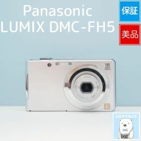 Panasonic LUMIX DMC-FH5 デジカメ 動作確認済み 整備品 スマホ転送OK フルセット 極美品 シロクマカメラ a7448
