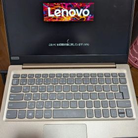 【初期化済・美品】レノボ ノートPC ideapad 320S 薄型ゴールド
