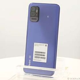 Redmi Note 10T 64GB ナイトタイムブルー 22021119KR SIMフリー ［6.5インチ液晶／Snapdragon 480 5G／RAM:4GB／ナノSIM&eSIM］