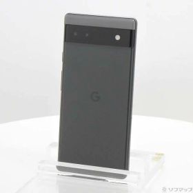 【中古】GOOGLE(グーグル) Google Pixel 6a 128GB チャコール GB17L au SIMフリー 【295-ud】