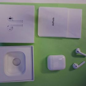 C72★AirPods 第二世代【 MV7N2J/A】動作品・保証付き・送料無料★2609