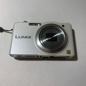 3956 Panasonic LUMIX DMC-SZ7 ホワイト 美品 動作確認済み デジカメ【ネ】