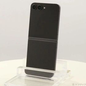 【中古】SAMSUNG(サムスン) Galaxy Z Flip6 256GB クラフテッドブラック SM-F741Q SIMフリー 【297-ud】