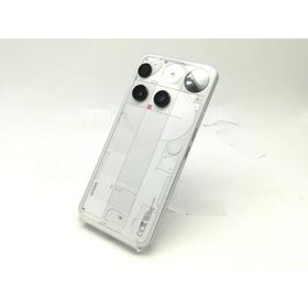 【中古】NOTHING 国内版 【SIMフリー】 Nothing Phone (3) ホワイト 12GB 256GB【広島】保証期間１ヶ月【ランクA】