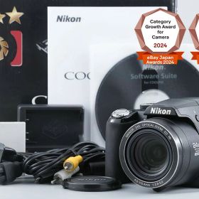 【中古】Nikon ニコン COOLPIX P90 ブラック コンパクトデジタルカメラ 元箱付き