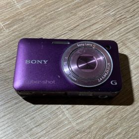 2065 Sony Cyber-Shot DSC-WX5 パープル 動作確認済み デジカメ【ネ】