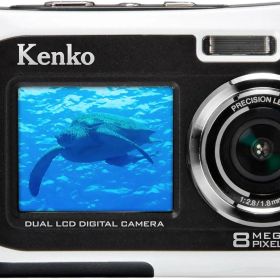 Kenko ケンコー DSC880DW 防水 デジタルカメラ 800万画素 ズーム光学1倍 ホワイト (セ)