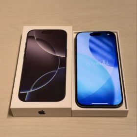 Apple iPhone 16 pro 128GB ブラックチタニウム