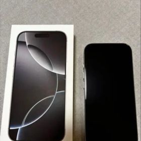 Apple iPhone 16 Pro 128GB本体ホワイトチタニウム