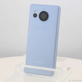 (中古)SHARP AQUOS sense7 128GB ブルー SH-M24-A SIMフリー(297-ud)