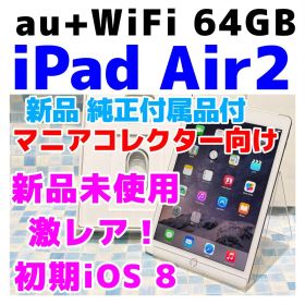 新品未使用 激レア au wifi iPad Air 第2世代 本体 64GB