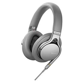 【中古】（新古品・未使用品） ソニー ヘッドホン MDR-1AM2 S : ハイレゾ 密閉型 折りたたみ式 ケーブル着脱式/バランス接続 Φ4.4ケーブル同梱 リモコン/マイク付き 2018年 360 Reality Audio認定モデル シルバー MDR-1AM2 S