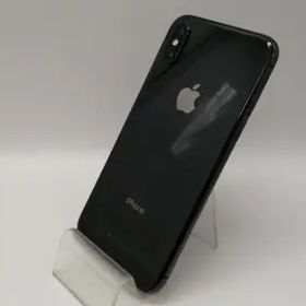 【中古】Apple docomo 【SIMロック解除済み】 iPhone X 64GB スペースグレイ MQAX2J/A【大須アメ横】保証期間１ヶ月【ランクC】