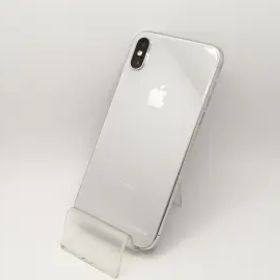 【中古】Apple SoftBank 【SIMロック解除済み】 iPhone X 64GB シルバー MQAY2J/A【川崎駅前】保証期間１ヶ月【ランクC】