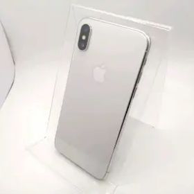【中古】Apple docomo 【SIMロック解除済み】 iPhone X 256GB シルバー MQC22J/A【スマーク伊勢崎】保証期間１ヶ月【ランクC】