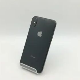 【中古】Apple 国内版 【SIMフリー】 iPhone X 256GB スペースグレイ MQC12J/A【三宮センター】保証期間１ヶ月【ランクB】