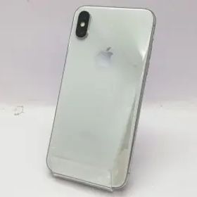 【中古】Apple SoftBank 【SIMロック解除済み】 iPhone X 256GB シルバー MQC22J/A【立川フロム中武】保証期間１ヶ月【ランクB】