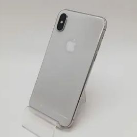【中古】Apple 国内版 【SIMフリー】 iPhone X 256GB シルバー MQC22J/A【府中ル・シーニュ】保証期間１ヶ月【ランクB】