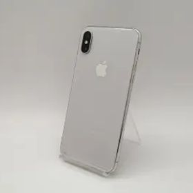 【中古】Apple au 【SIMロック解除済み】 iPhone X 64GB シルバー MQAY2J/A【札幌南2条】保証期間１週間【ランクC】