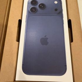 【新品未開封】iPhone17 ProMax 512GB ディープブルー