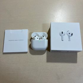 【美品】Apple AirPods4 本体アクティブノイズキャンセル未搭載