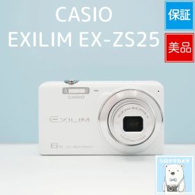 CASIO EXILIM EX-ZS25 デジカメ スマホ転送OK フルセット 極美品 シロクマカメラ a7566